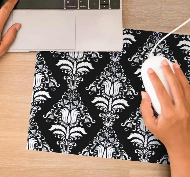 Patronen muismat elegante botanische component - TenStickers