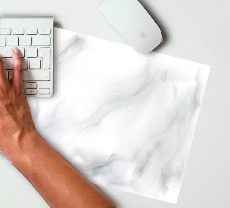 Patronen muismat elegante draaien marmer - TenStickers