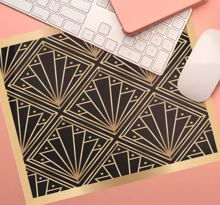 Patronen muismat elegante geometrische component - TenStickers