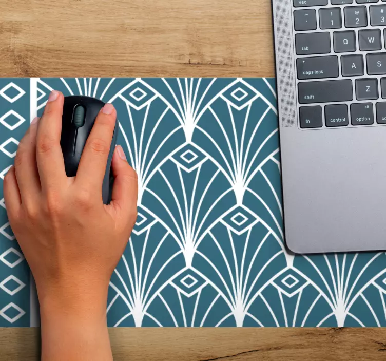 Patronen muismat elegante geometrische lijnen - TenStickers