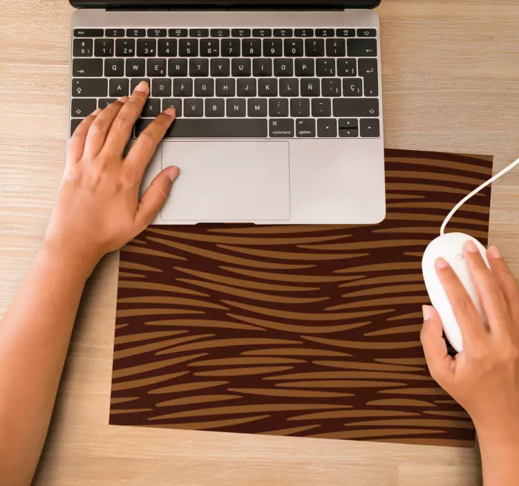 Patronen muismat elegante minimalistische lijnen - TenStickers