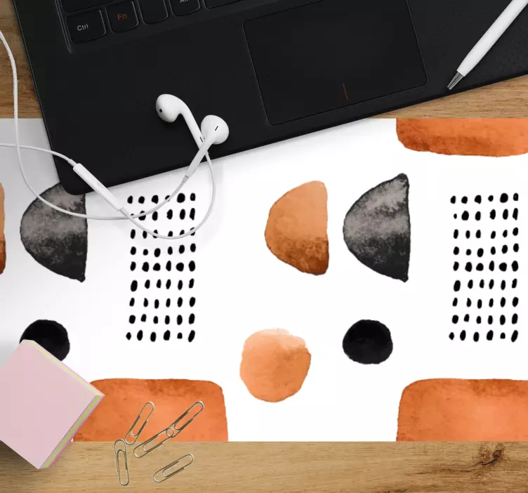 Patronen muismat geometrische abstracties - TenStickers