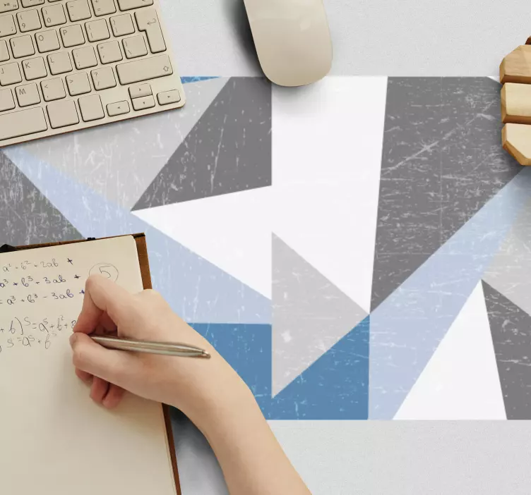 Patronen muismat geometrische kleurrijke vormen - TenStickers