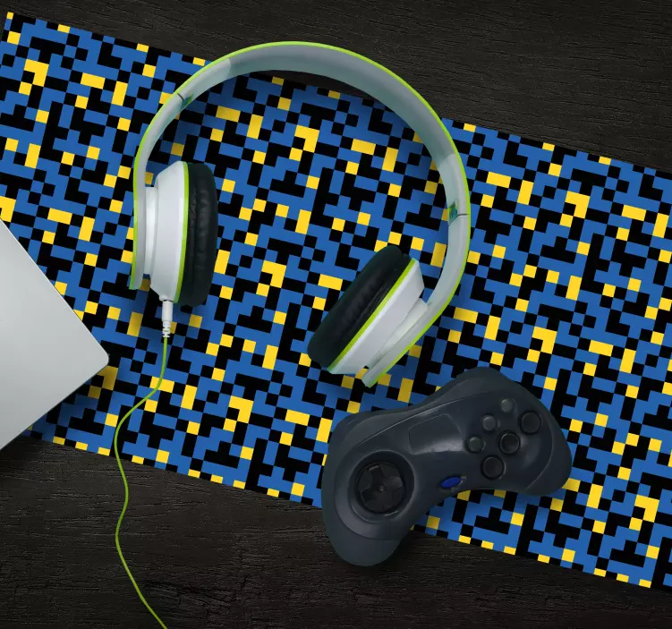 Patronen muismat kleurrijk geometrisch motief - TenStickers