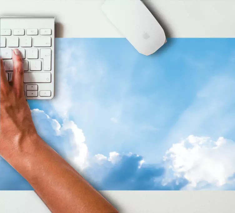 Patronen muismat lucht en wolken patroon - TenStickers