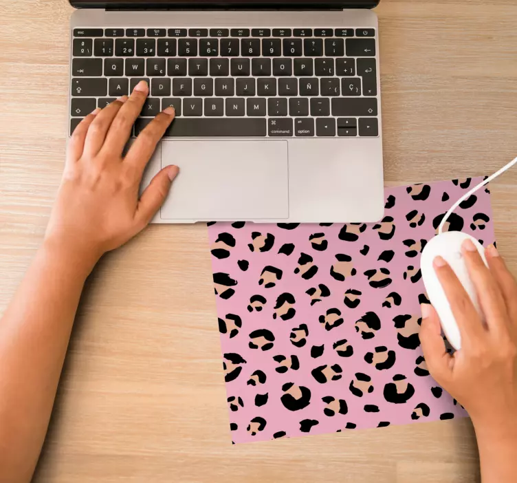 Patronen muismat stijlvolle luipaardprint - TenStickers