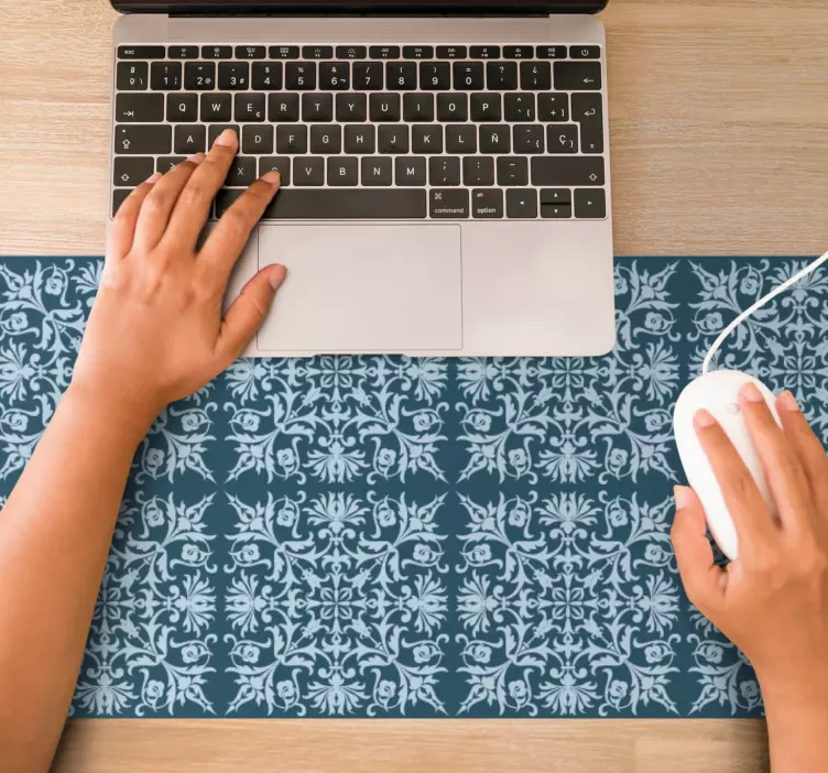 Patronen muismat uitgebreide botanische print - TenStickers