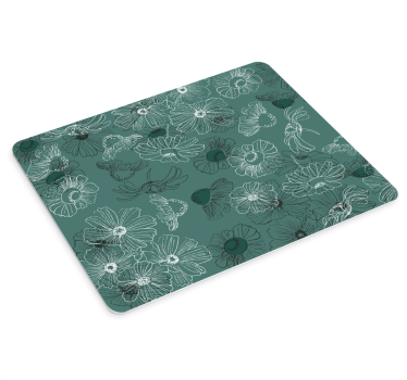 Patronen muismat botanisch decoratief element - TenStickers