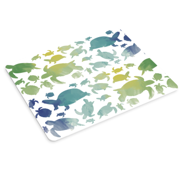 Kleurrijke schildpad pack muismat - TenStickers