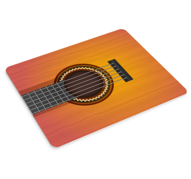 Muismat Gitaar - TenStickers