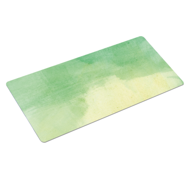 XXL groene waterverf muismat - TenStickers