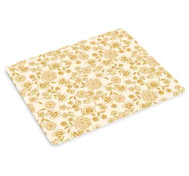 Patronen muismat elegante botanische illustratie - TenStickers