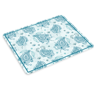 Elegant bloemenmotief patronen muismat - TenStickers