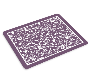 Patronen muismat bloemig draaiend patroon - TenStickers