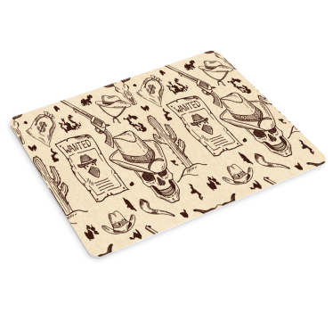 Originele muismat vintage gezochte poster - TenStickers