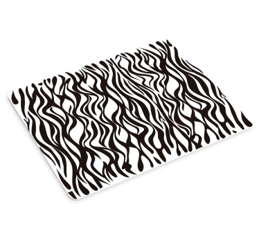Patronen muismat stromende abstracte golven - TenStickers