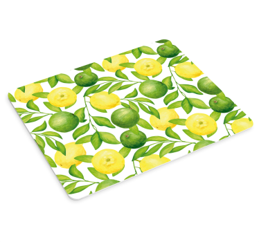 Patronen muismat citrusvruchten arrangement - TenStickers