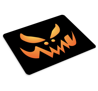 Gaming muismat boze beest gezicht - TenStickers