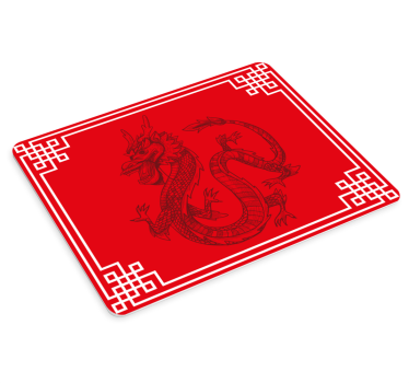 Gaming muismat artistieke draak weergave - TenStickers