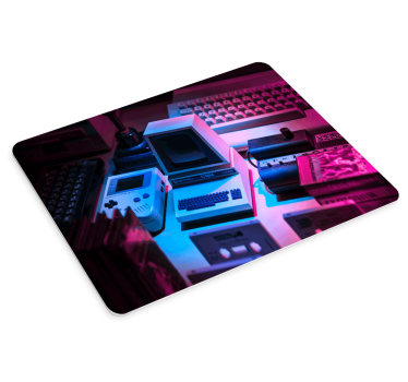 Gaming muismat retro gaming apparaten - TenStickers