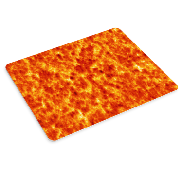 Gaming muismat vurige lavatekstuur - TenStickers