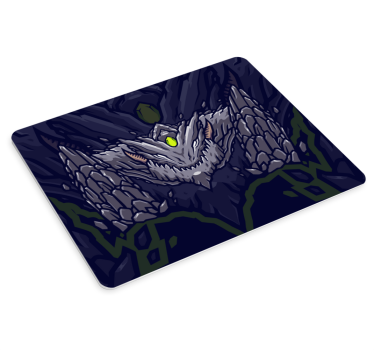 Gaming muismat mythical creature embleem - TenStickers