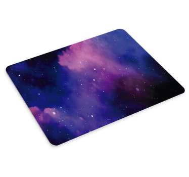 Patronen muismat kosmische nebula achtergrond - TenStickers