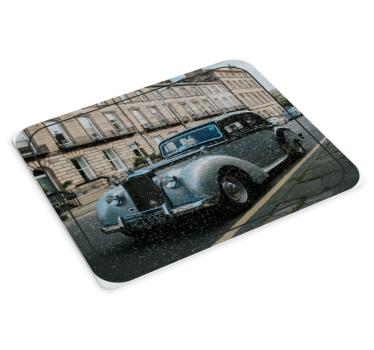 Originele muismat vintage automobiel momentopname - TenStickers