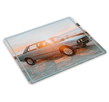 Gaming muismat classic car aan zee - TenStickers