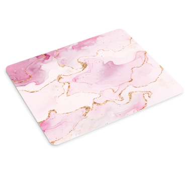 Originele muismat Rosé goud marmer - TenStickers