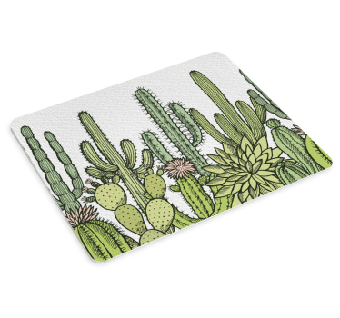 XXL muismat Met wilde cactussen - TenStickers
