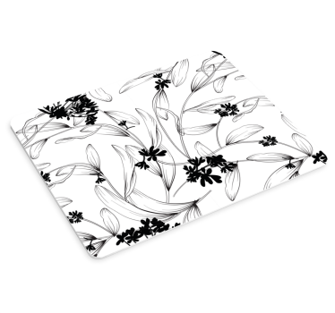 Patronen muismat botanische blad inspiratie - TenStickers