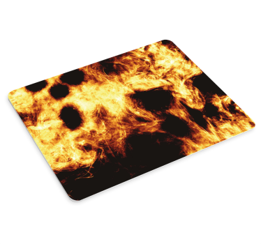 Gaming muismat vurige abstracte textuur - TenStickers