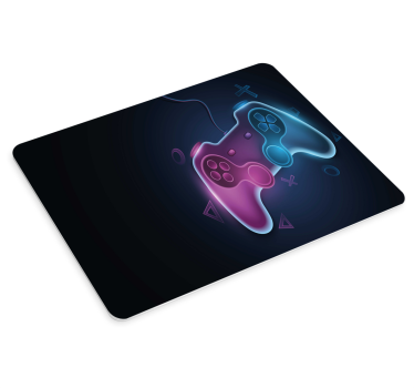 Gaming muismat kleurrijke gamecontrollers - TenStickers