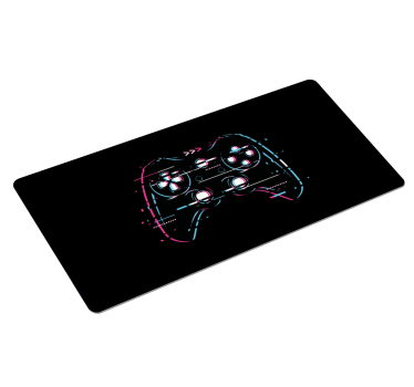 Gaming muismat kleurrijke gamecontroller - TenStickers
