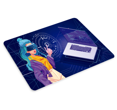 Gaming muismat virtual reality ervaring - TenStickers