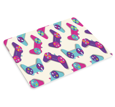 Gaming muismat vibrante gamecontrollers - TenStickers
