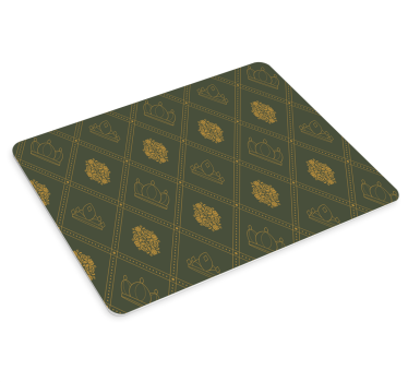 Patronen muismat kroonpatroon motief - TenStickers