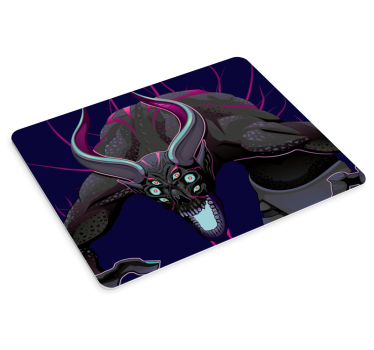 Mythisch wezen illustratie gaming muismat - TenStickers