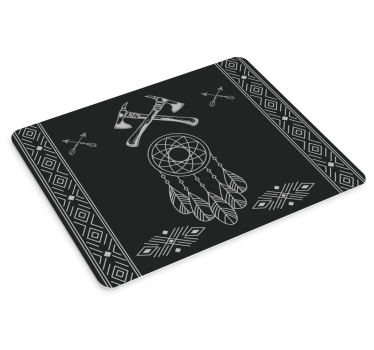 Patronen muismat native american dromenvanger - TenStickers