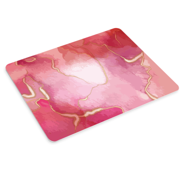 Patronen muismat abstract blush swirls - TenStickers