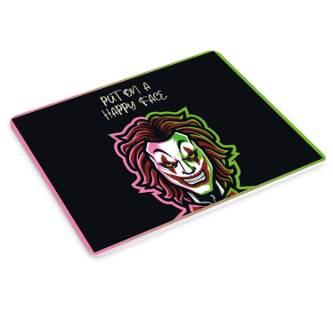 Gaming muismat creepy clown ontwerp - TenStickers