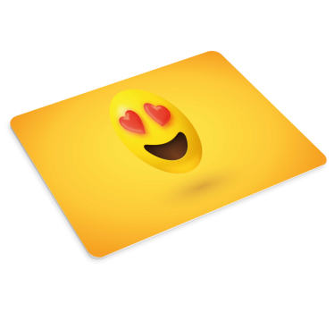 Citaat muismat love emoji uitdrukking - TenStickers