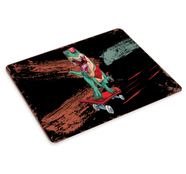 Gaming muismat skating dinosaur avontuur - TenStickers