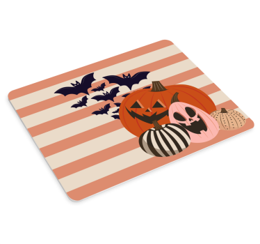 Muismat kerst spookachtige pompoen collectie - TenStickers
