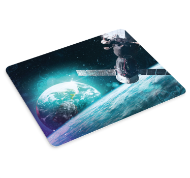 Gaming muismat ruimteverkenning scene - TenStickers