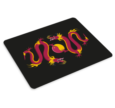 Gaming muismat gedetailleerd draakontwerp - TenStickers