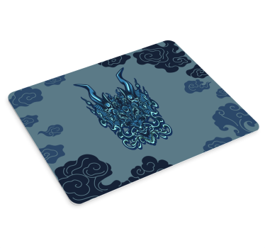 Muismat anime Mythische draak - TenStickers