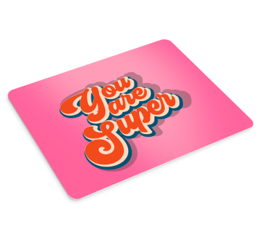 Citaat muismat positieve bevestiging verklaring - TenStickers