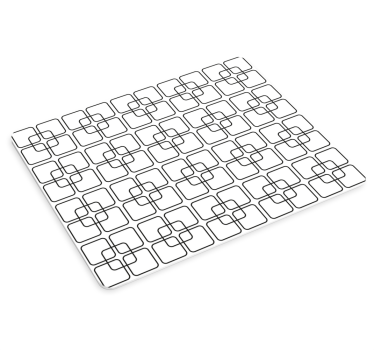 Patronen muismat geometrische vorm compositie - TenStickers